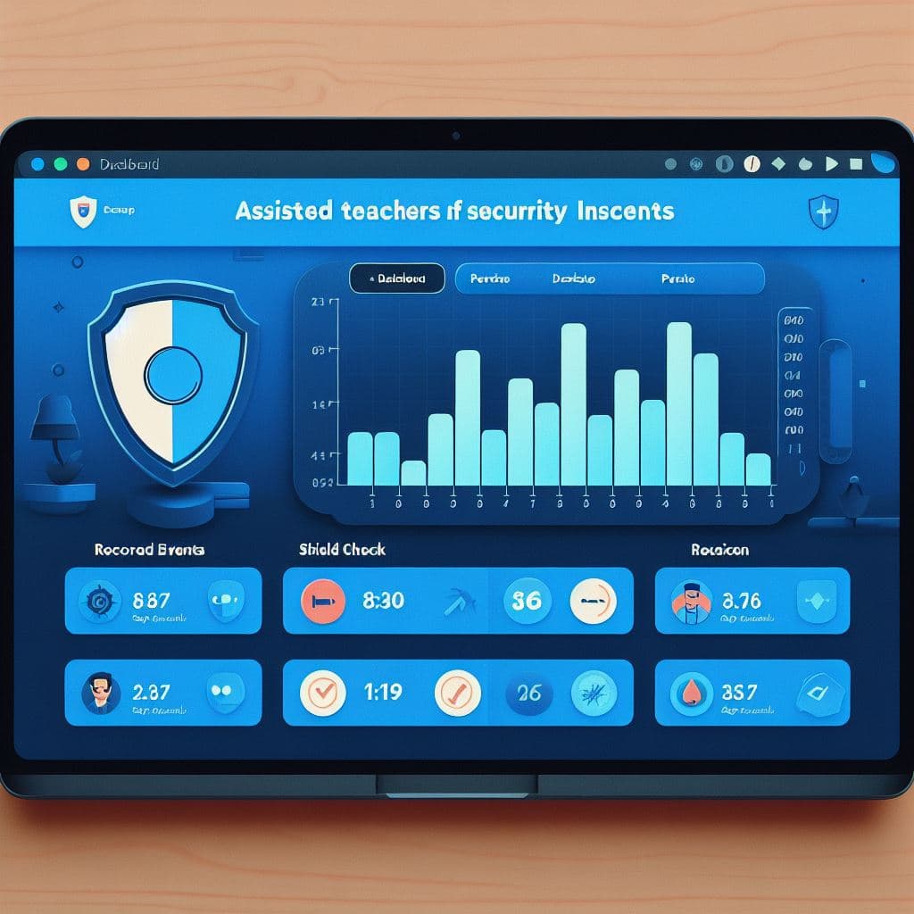 Screenshots of the dashboard project showing desktop version